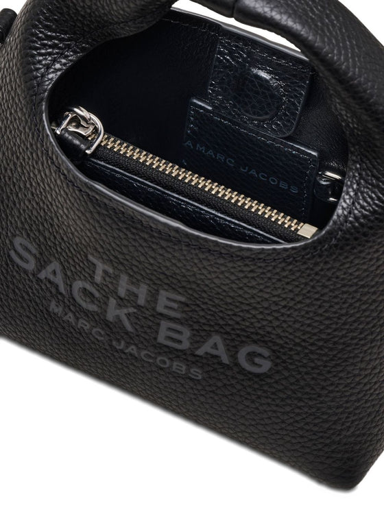 Marc Jacobs The Sack micro leather top-handle tote bag