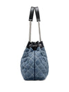 Marc Jacobs The Quilted Denim Large Chain Sack Bag