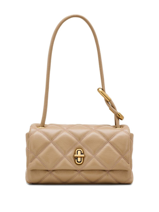Marc Jacobs The Quilted Leather Mini Dual shoulder bag