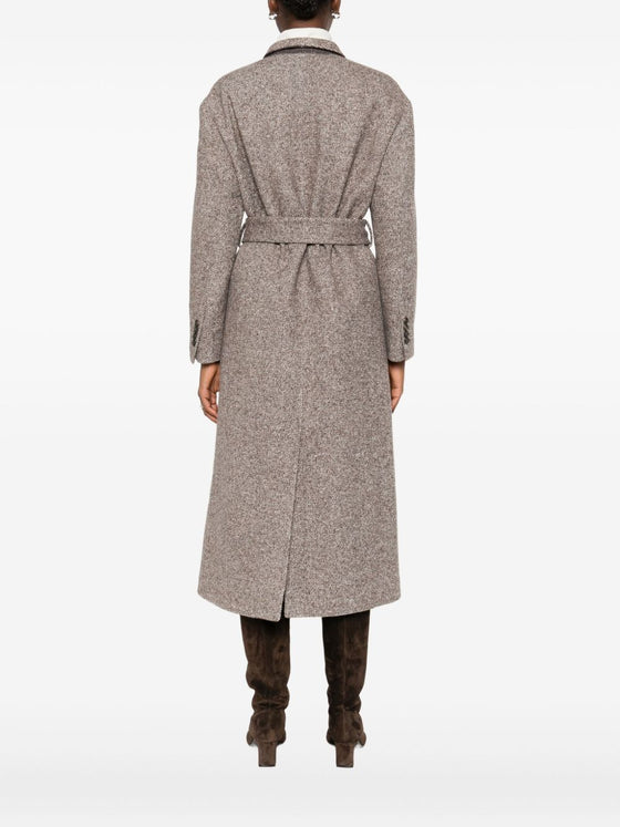 Brunello Cucinelli Coats Brown