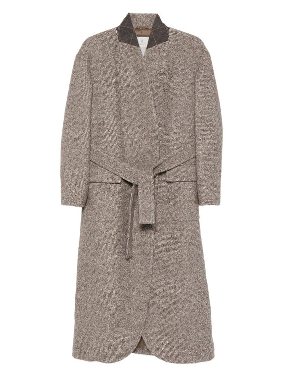 Brunello Cucinelli Coats Brown