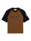 Ami Paris T-shirts and Polos Brown
