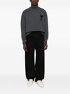 Ami Paris Sweaters Grey