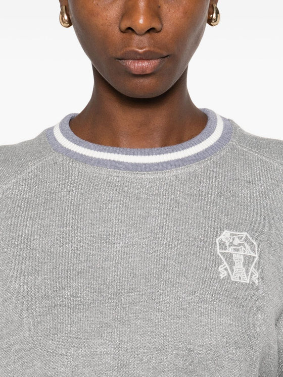 Brunello Cucinelli Sweaters Grey
