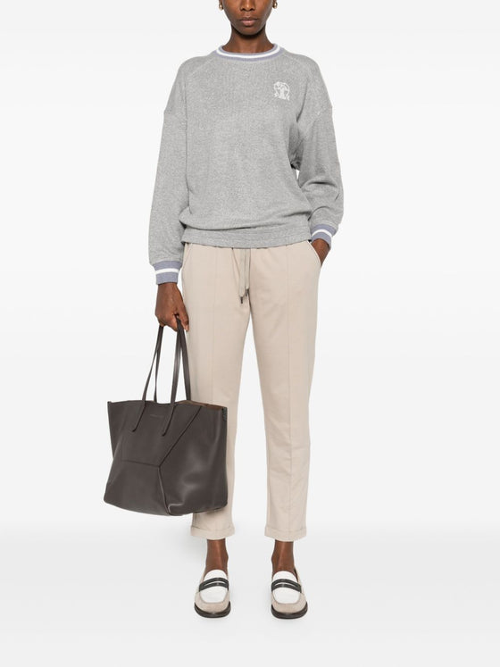 Brunello Cucinelli Sweaters Grey
