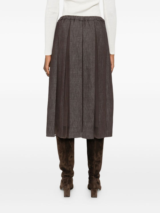 Brunello Cucinelli Skirts Brown