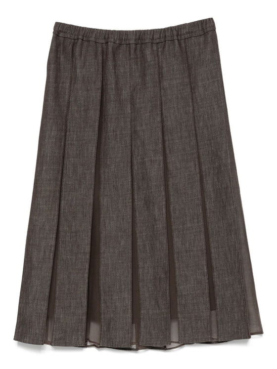 Brunello Cucinelli Skirts Brown