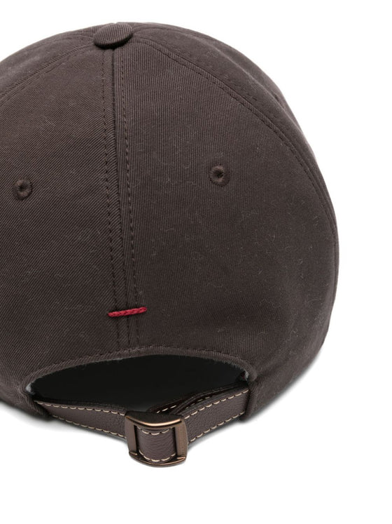 Brunello Cucinelli Cotton hat with logo