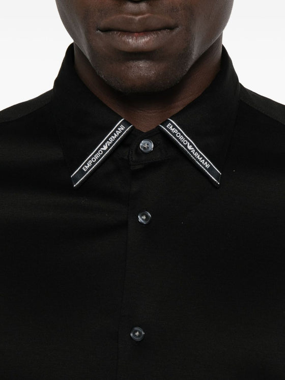 Emporio Armani Shirt with logo plaque