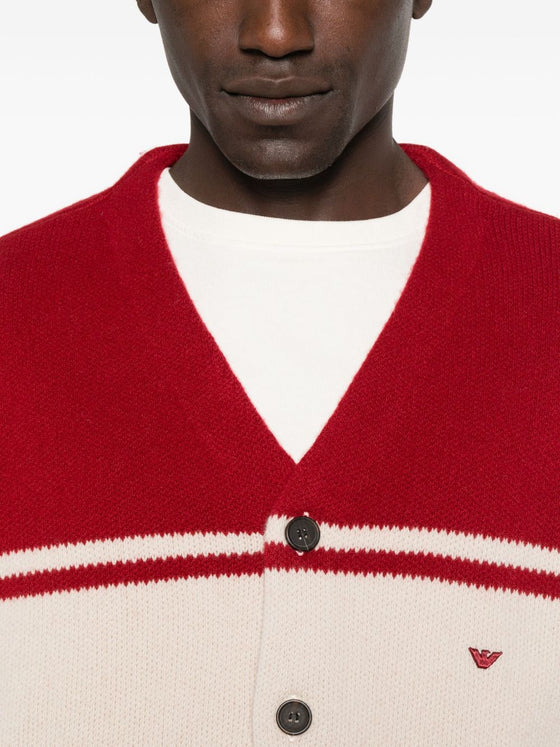 Emporio Armani Sweaters Red