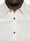 Emporio Armani Patterned cotton shirt