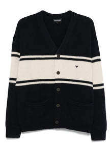  Emporio Armani Sweaters Blue