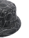 Emporio Armani Logo-embroidered quilted bucket hat