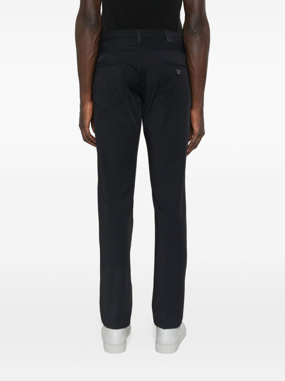 Emporio Armani Trousers with logo plaque