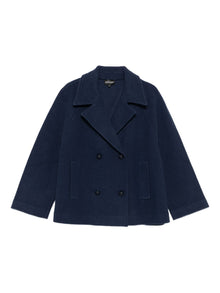  Emporio Armani Coats Blue