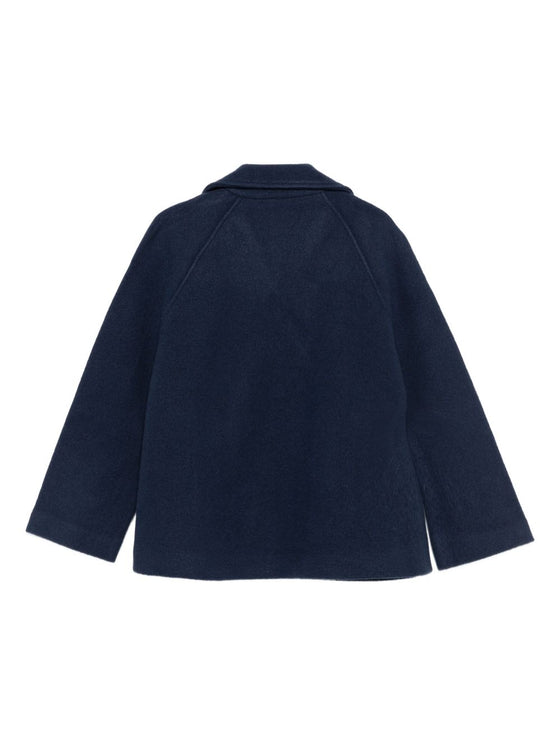 Emporio Armani Coats Blue