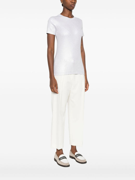 Brunello Cucinelli T-shirts and Polos Silver