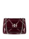 Tory Burch Kira Diamond Quilt Distressed Shoulder Bag