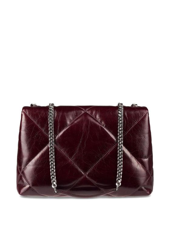 Tory Burch Kira Diamond Quilt Distressed Shoulder Bag