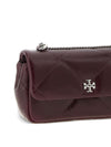 Tory Burch Kira Diamond Clutch Bordeaux