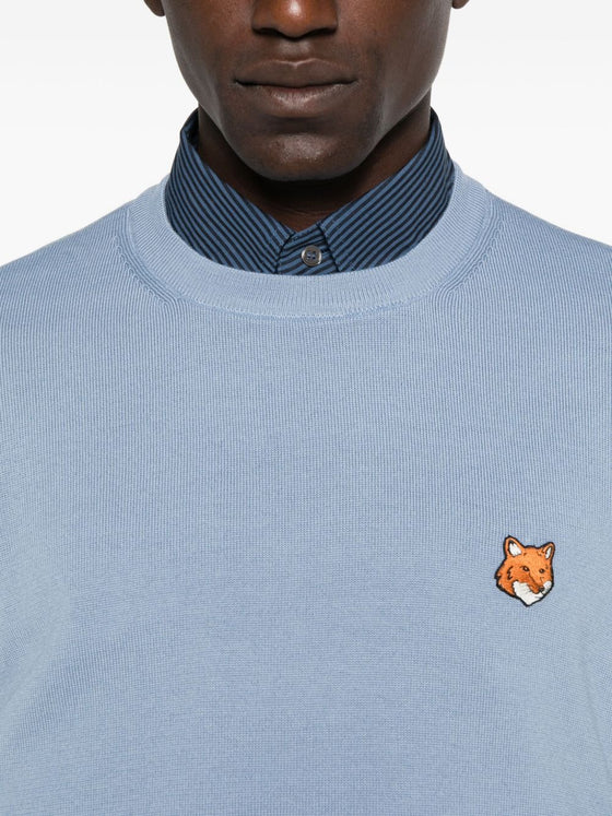 Maison Kitsuné MAISON KITSUNE' Sweaters Clear Blue