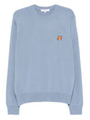 Maison Kitsuné MAISON KITSUNE' Sweaters Clear Blue