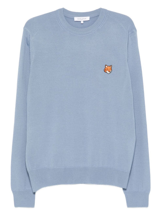Maison Kitsuné MAISON KITSUNE' Sweaters Clear Blue