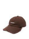 JACQUEMUS Hats Brown