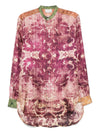 Pierre Louis Mascia Printed silk shirt