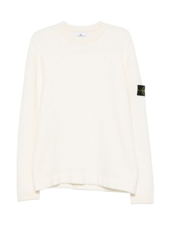 Stone Island Sweaters Ivory