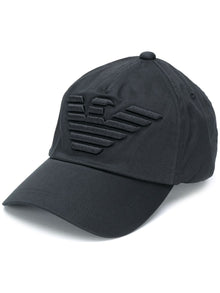  Emporio Armani Baseball cap with embroidered oversized eagle