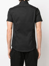 Emporio Armani Short-sleeved poplin shirt