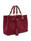 Emporio Armani MyEA small shopper in faux suede