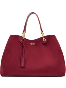  Emporio Armani Large MyEA shopper in imitation suede
