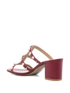 Valentino Garavani Rockstud Calfskin Slider Sandal 60mm