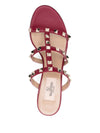 Valentino Garavani Rockstud Calfskin Slider Sandal 60mm