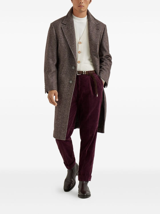 Brunello Cucinelli Coats Brown