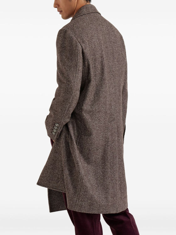 Brunello Cucinelli Coats Brown