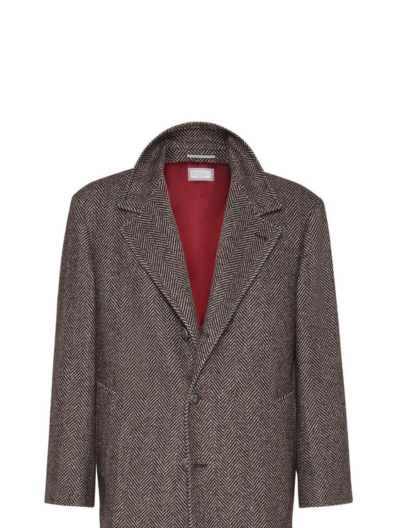 Brunello Cucinelli Coats Brown