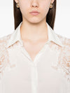 Ermanno Scervino Shirt with lace trim