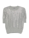 Ermanno Scervino Ribbed short-sleeved T-shirt