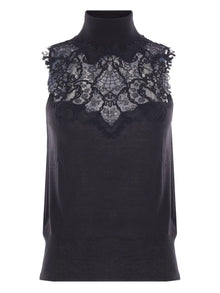  Ermanno Scervino Top Black