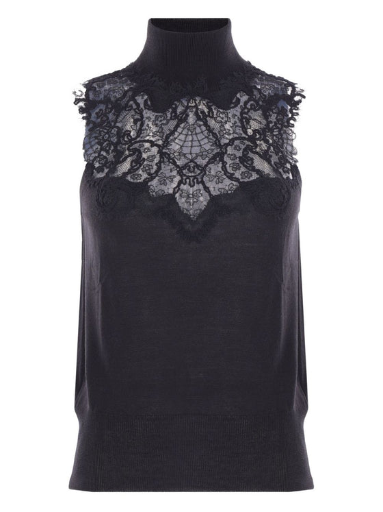 Ermanno Scervino Top Black