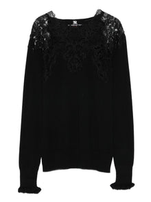  Ermanno Scervino T-shirt with lace trim