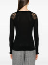 Ermanno Scervino T-shirt with lace trim