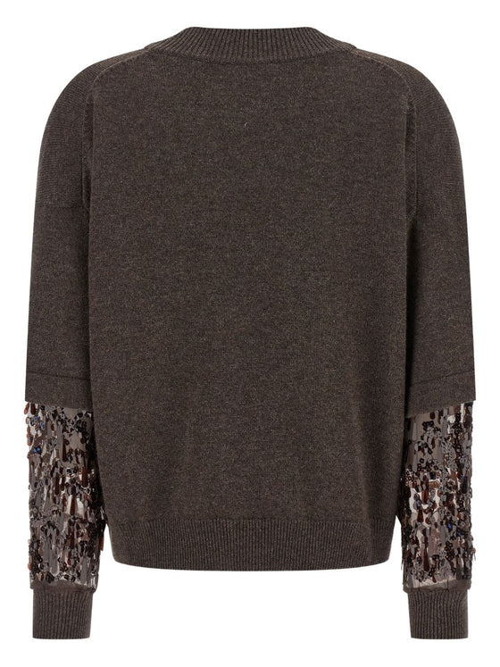 Brunello Cucinelli Sweaters Brown