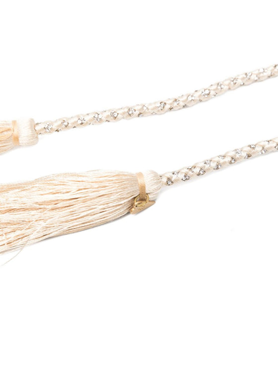Forte Forte Braided tassel belt