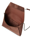 Brunello Cucinelli BC Duo pochette in suede with precious chain