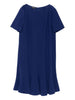 Emporio Armani Short-sleeve flared dress