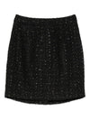 Emporio Armani Tweed sequin mini skirt